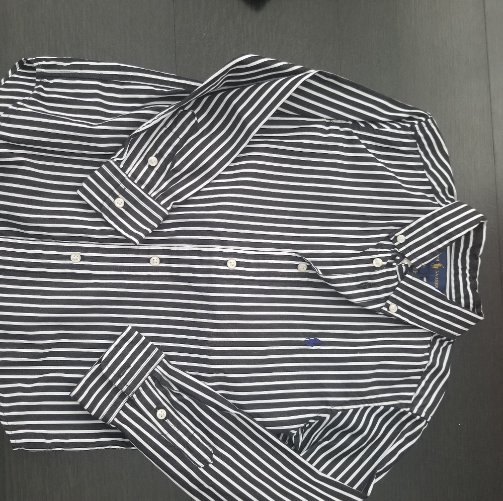 EUC Ralph Lauren boys button down size 6